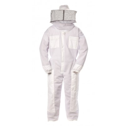 white beekeeper suit