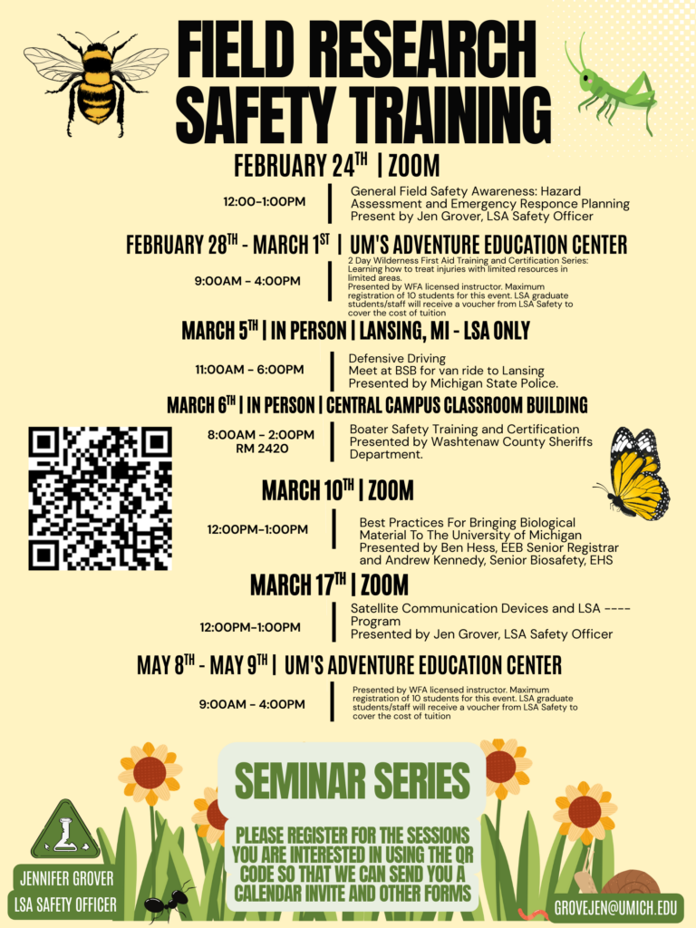 flyer with text and a qr code